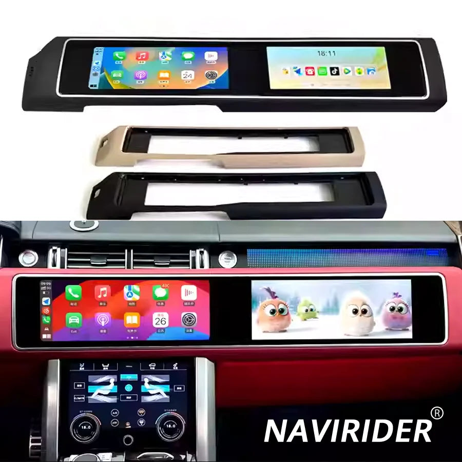 15.5+15.5inch Dual Screen Android Carplay For Land Rover Range Rover Sport L494 2014-2019  | AUTOKITSHOP