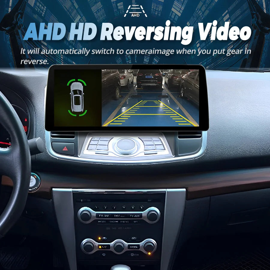 Multimedia Carplay Head Unit 12.3inch Wide Screen Car Video Player Radio Stereo For Nissan