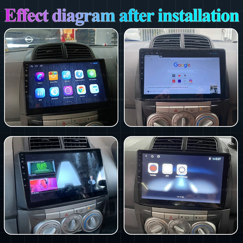 Android 16 For Toyota Passo Daihatsu Boon Sirion Subaru Justy Perodua Myvi Car Radio Dsp M | AUTOKITSHOP