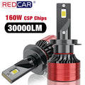 H4 LED Headlight 30000LM H7 H1 H3 H11 H8 H9 9005 9006 HB3 HB4 CSP Chip LED 9012 5202 9004