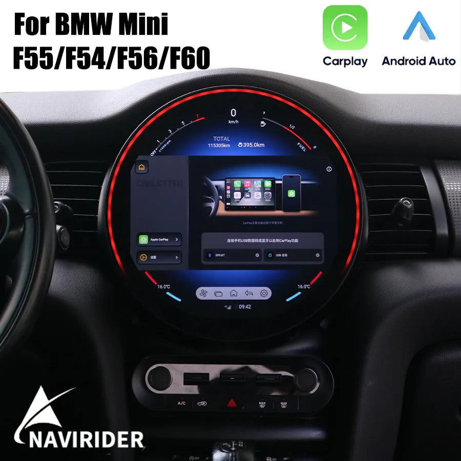 11.8inch Screen Android Autoradio For BMW MINI Cooper F54 F55 F56 F60 2015-2020 GPS Navi M | AUTOKITSHOP