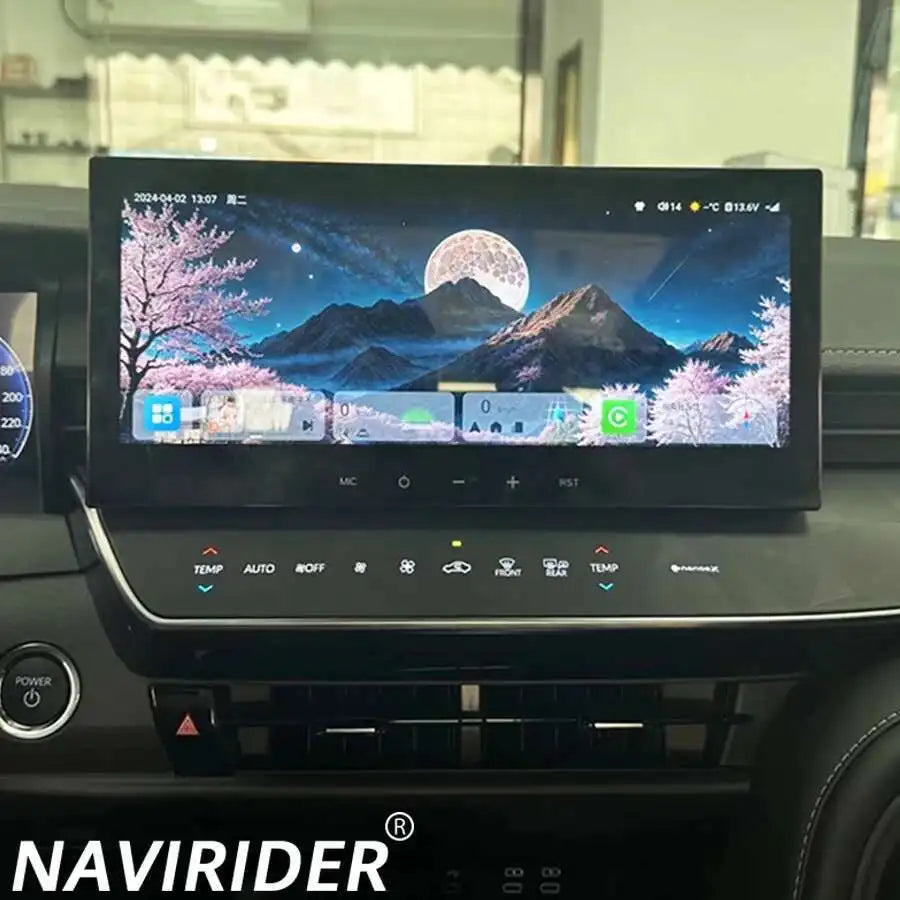 For Toyota Camry 2024 Android 13 Qled Screen Multimedia Video Player CarPlay Navigation Au
