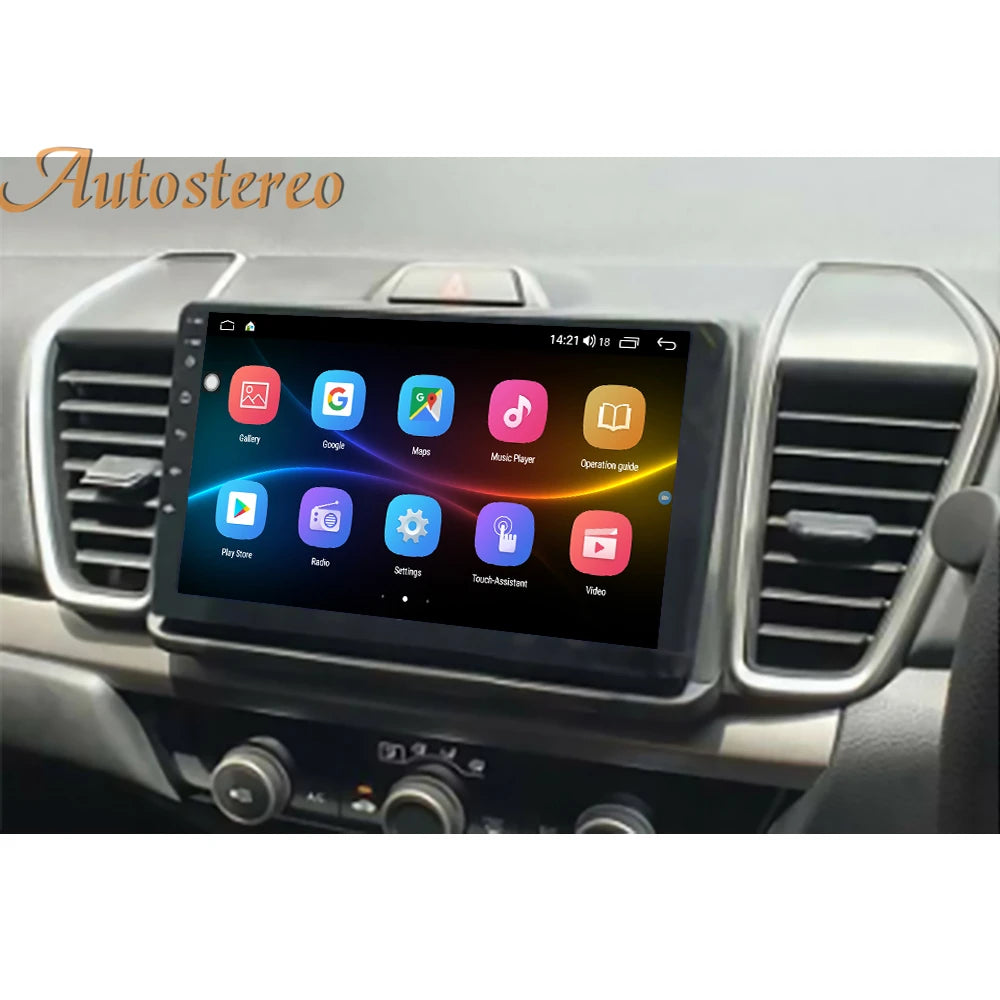 Carplay Android13 Car Media Player GPS Navigation For Honda City 2021 2022-25 Auto Radio S