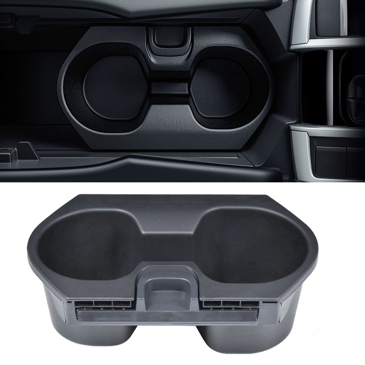 83446-TBA-A01ZA Car Center Control Water Cup Holder for Honda Civic 2016-2018 83446-TBA-A01ZA Cu - Automotive LED Light