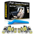 LED Interior Light Kit for Peugeot B9 K9 - Canbus Error-Free Interior Bulbs