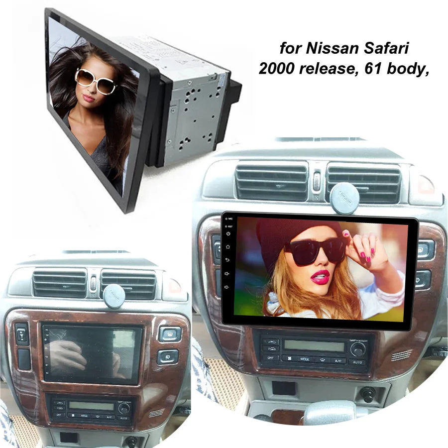 Stereo GPS Navi Autoradio Bluetooth Multimedia Video Player Car Autoradio For Nissan Safar