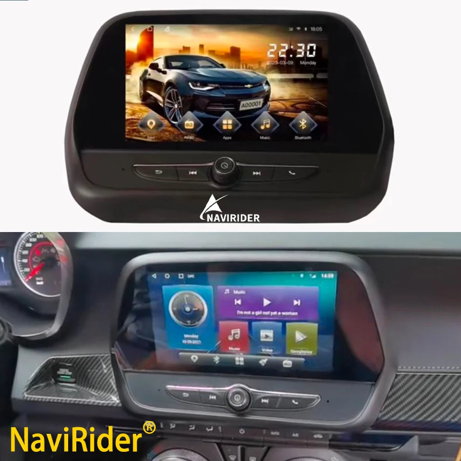 128 ROM 8inch Car Android CarPlay For Chevrolet Camaro 2015 2017 2018 2020 Multimedia Auto | AUTOKITSHOP