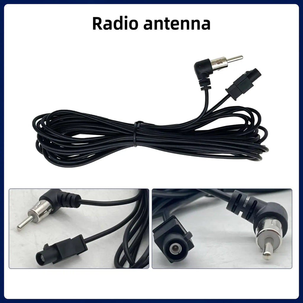 6m Power Extension Harness with Integrated Antenna For BMW 3 5 Series E39 E46 E53 Car Radi
