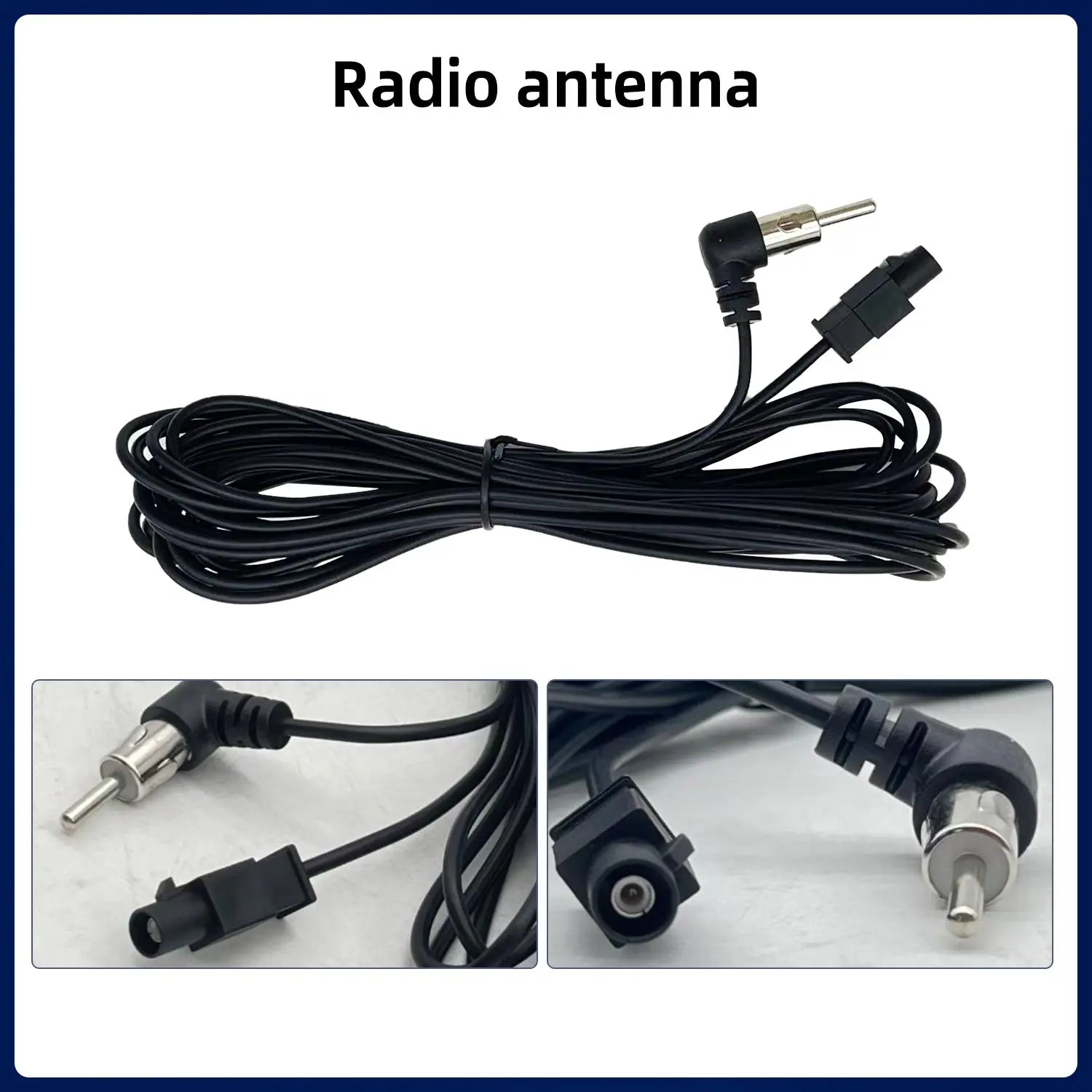 6m Power Extension Harness with Integrated Antenna For BMW 3 5 Series E39 E46 E53 Car Radi