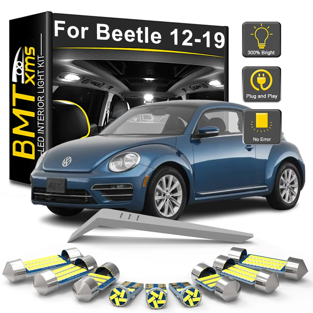 8-Piece LED Interior Light Kit for VW Volkswagen Beetle 5C - Canbus Error-Free Bulbs | AUTOKITSHOP