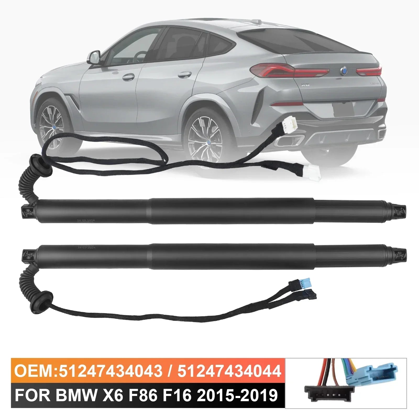 Car Electric Rear LH/RH Tailgate Trunk Lift Support Strut OE 51247434043 51247434044 Liftg | AUTOKITSHOP