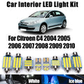 11-Piece LED Interior Light Kit for C4 - Canbus Error-Free Interior Bulbs