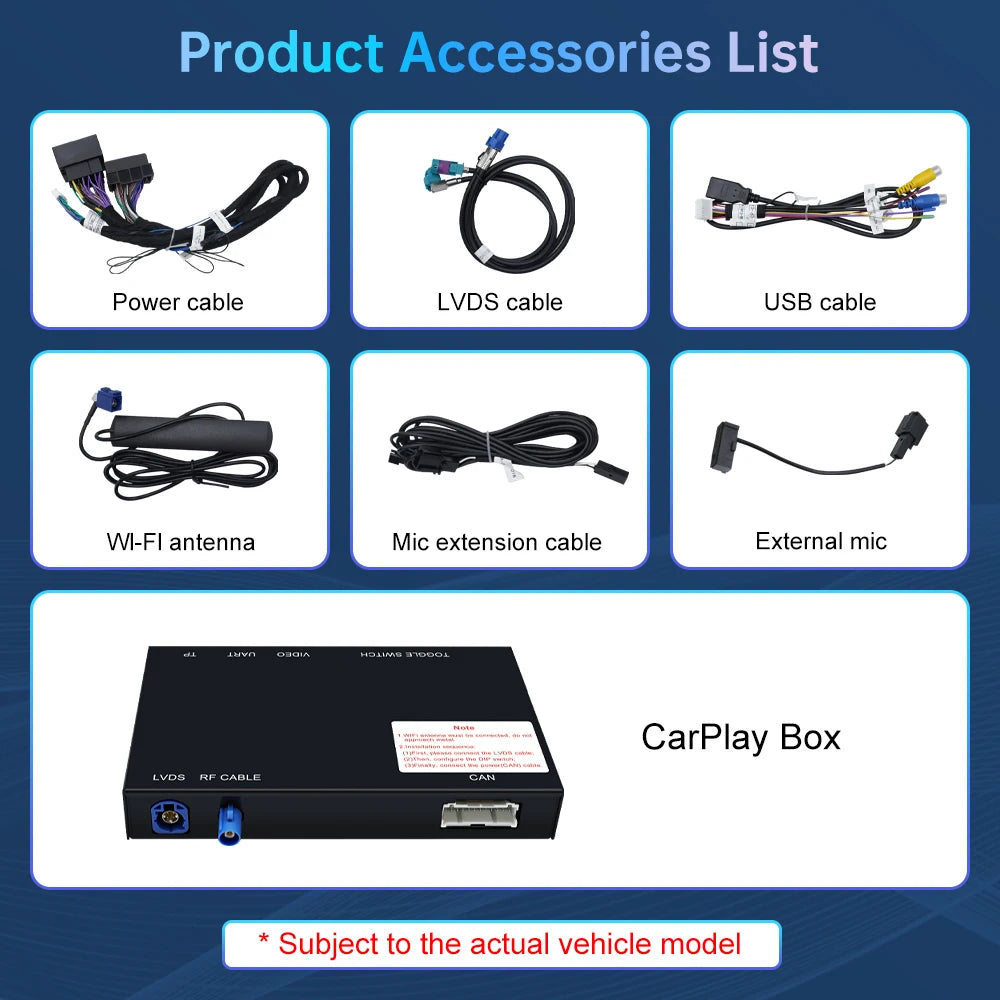 Road Top Wireless Carplay Decoder Interface For Audi A6 HN RMC MHI2 2012-2018 With AirPlay | AUTOKITSHOP