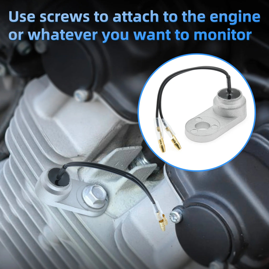 AD 1pc Temp Sensor Engine Coolant Water Temperature Sensor for Diesel Gasoline Engine Generator  - Automotive LED Light
