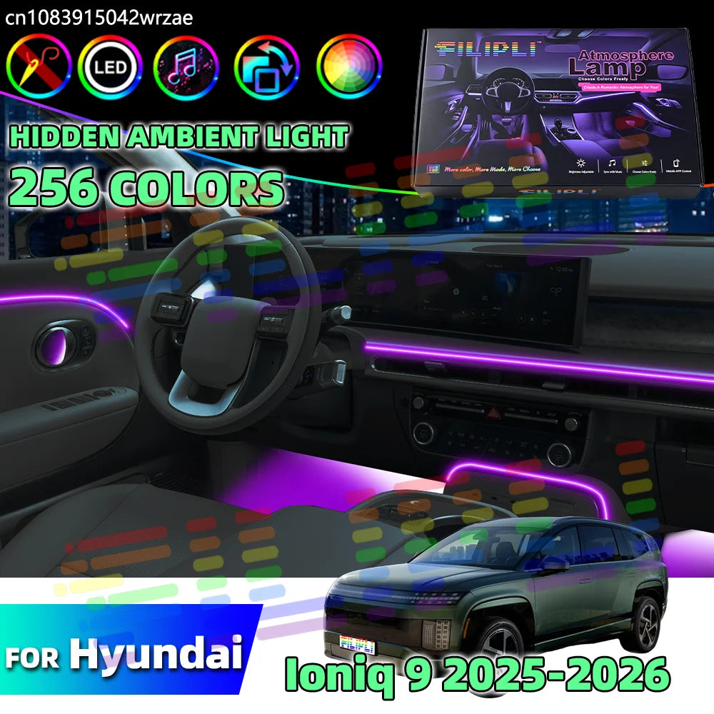 64 RGB - Ambient Light - for Hyundai 2025-2026 - Car Interior Lighting | AUTOKITSHOP
