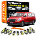 AutoKitShop 16Pcs Canbus No Error For Hyundai H-1 H1 i800 Starex 2008 2009 2010 2011 2 for Hyundai H1 - Canbus LED Car Light