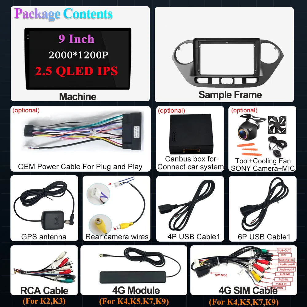 2 Din Car Radio For Hyundai Grand I10 I 10 2013 2014 2015 2016 2017 2018 Stereo Multimedia | AUTOKITSHOP
