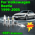 2/4Pcs LED Headlights 25000LM Bulb 1:1 Mini Size Plug and Play Car Light For Volkswagen Be