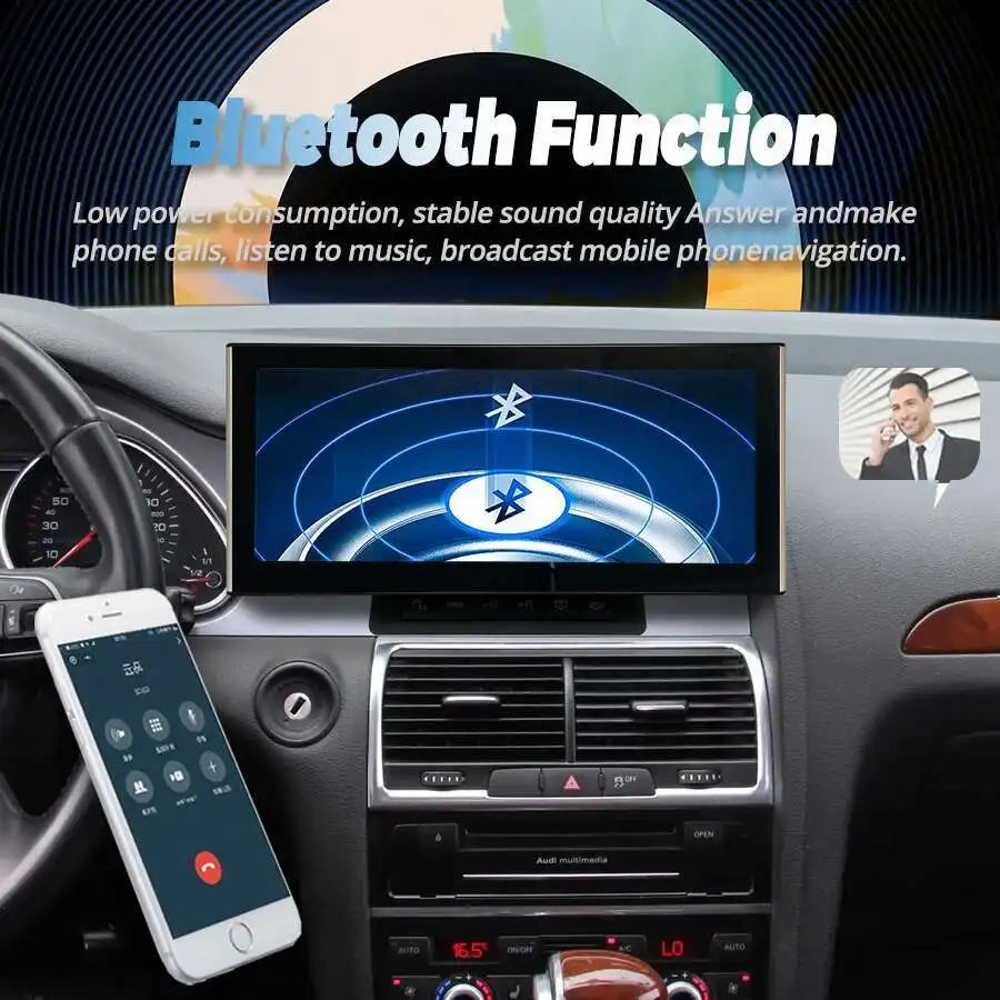 12.3'' Android Car Video Player For Audi Q7 4L 2005-2015 Right Hand Driving GPS Multimedia