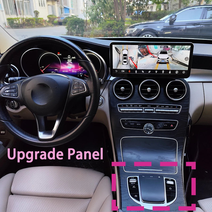 Compatible With Android Screens For Mercedes Benz C/GLc-Class 2015-2018 W205/X253 Upgrade