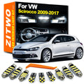 ZITWO 11Pcs For VW Volkswagen Scirocco R 2009 2010 2011 - 2014 2015 2016 2017 LE for VW 2011-2014 - Canbus LED Car Light