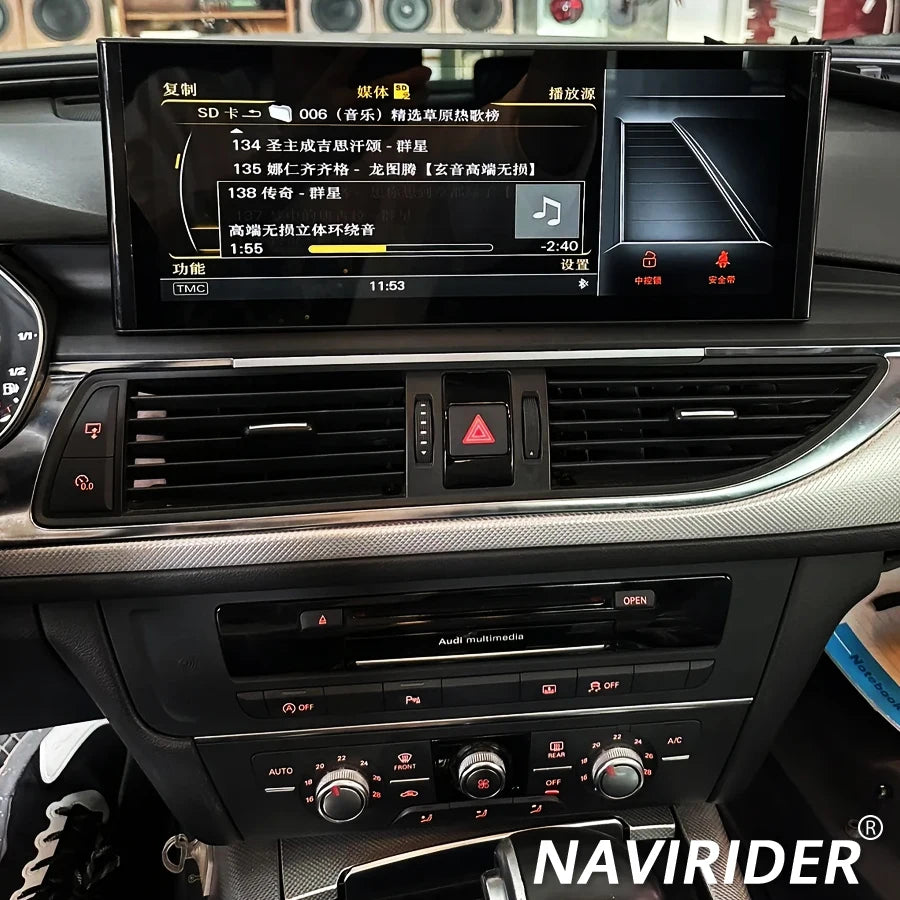 9/12.3INCH Car Multimedia Player Stereo GPS Navi Wifi For Audi A6 S6 RS6 C6 4F 2012~2019 A