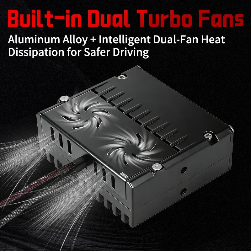 U79 LED Grille Headlight Dual Lens Waterproof Two Color 380W 560000LM Super Bright Motorcy