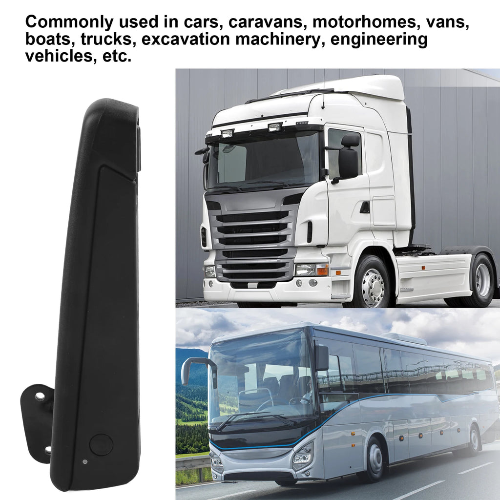 Car Armrest Adjustable 0‑120° Range Black Right Hand Arm Rest Replacement for Motorhome Car Armr - Automotive LED Light