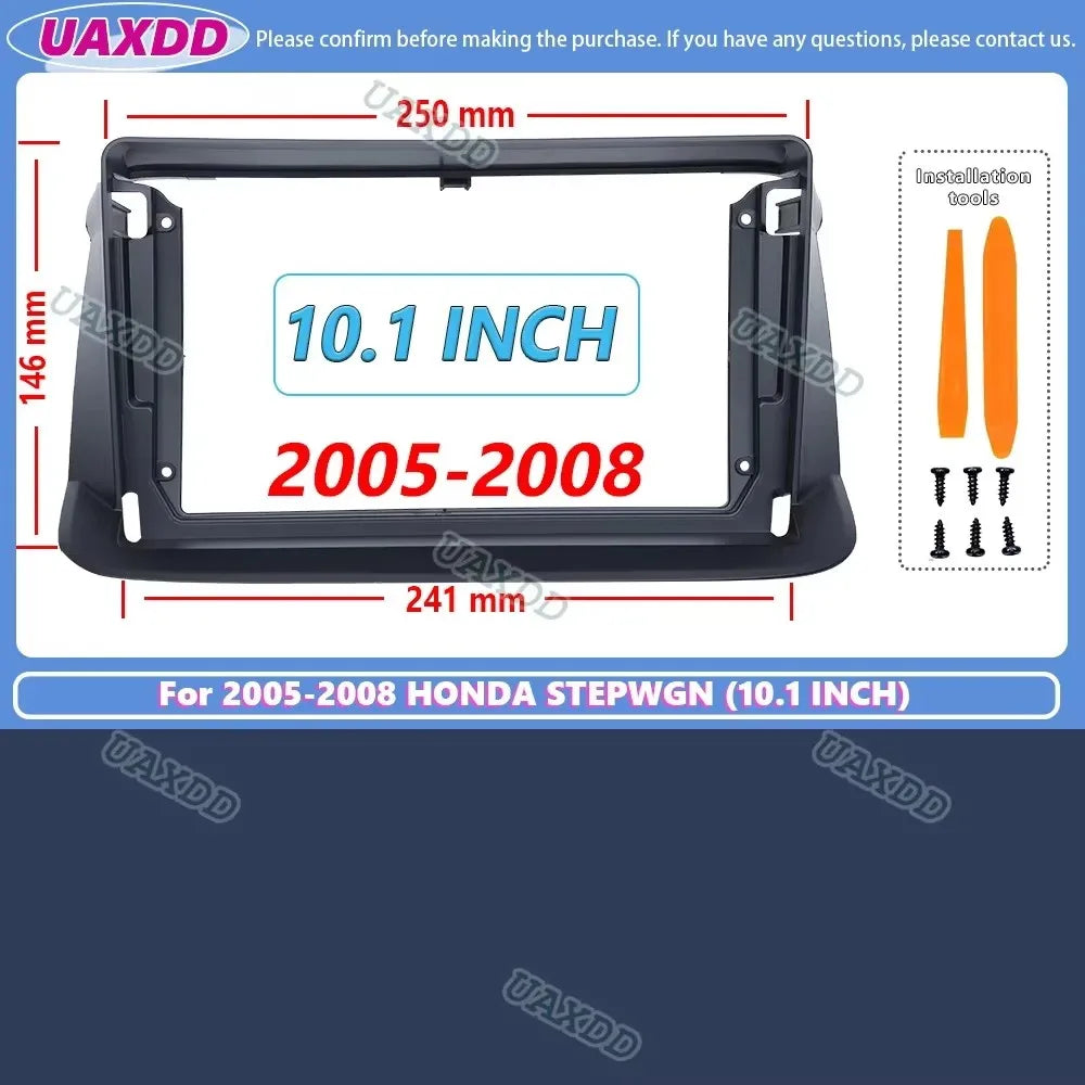 9 Inch Car Radio frame cable For Honda Stepwgn 2003-2008 Frame GPS ABS PC CD Dashboard Pla