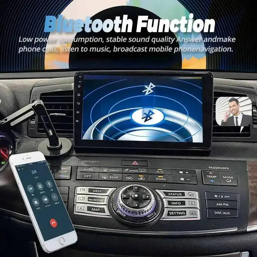 Android 15 Car Radio For Infiniti M35 2007-2010 Wireless Carplay GPS Navi Multimedia Playe | AUTOKITSHOP