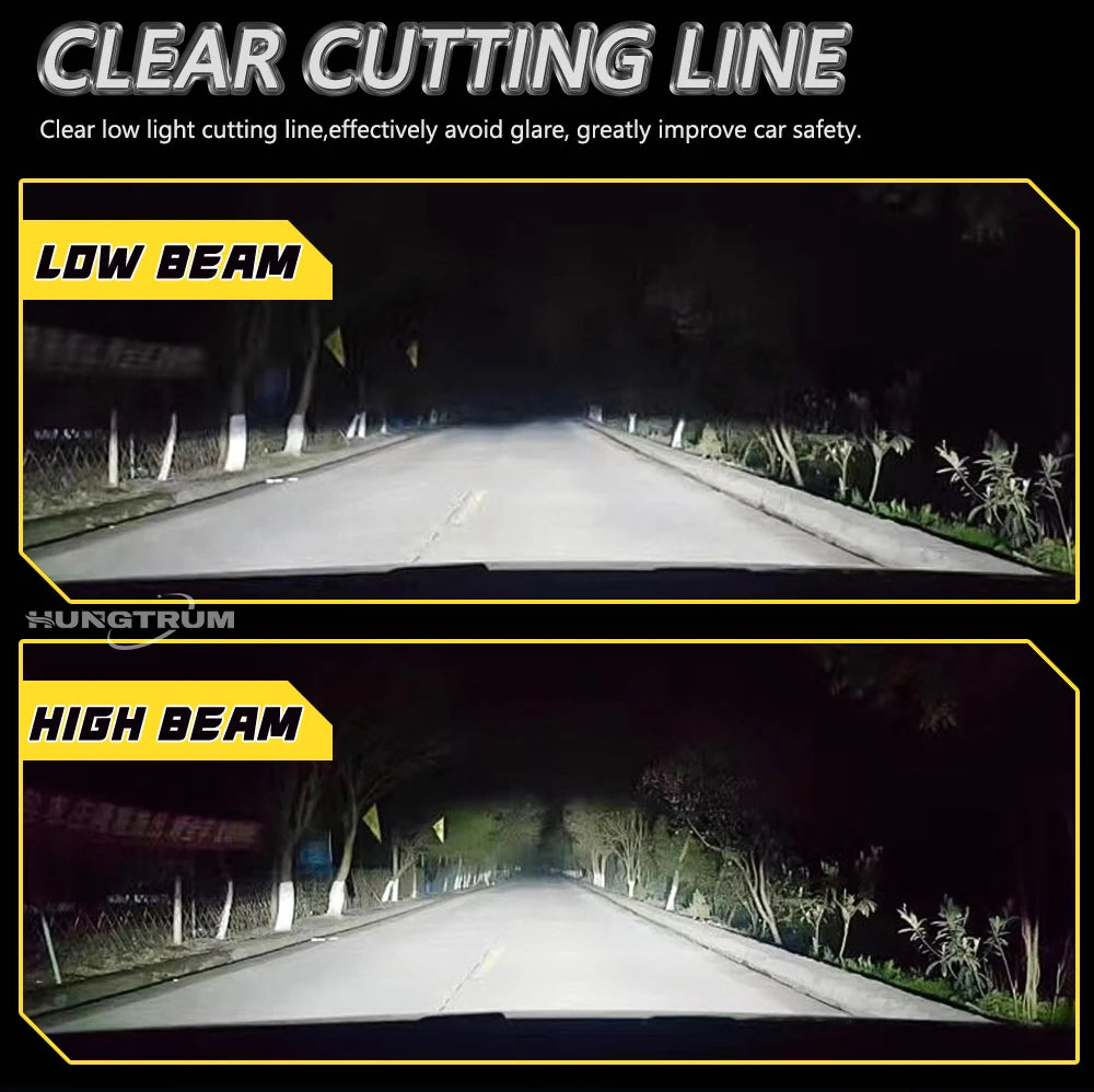 H1 H4 H7 LED CANBUS Bulb Error Free 9003 HB2 1200000LM Super Bright 6000K Motorbike Car Le