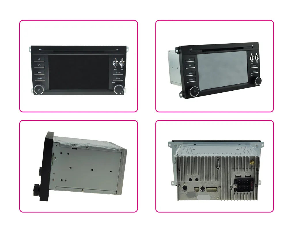 Android 13 256GB Carplay Car GPS Navigation For Porsche Cayenne 2003-2010 Car DVD Player H