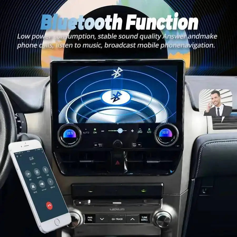 S 12.5inch Stereo Auto Radio For Lexus GX400 GX460 2010-2022 Upgrade 2024 GX550 GPS Naviga | AUTOKITSHOP