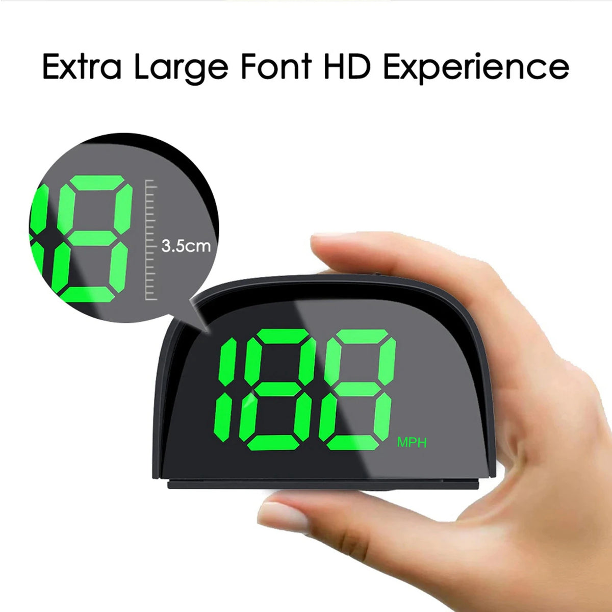 Car HUD Car HeadUp Display Car Global Position System Speedometer Digital Display Speed Meter El - Automotive LED Light