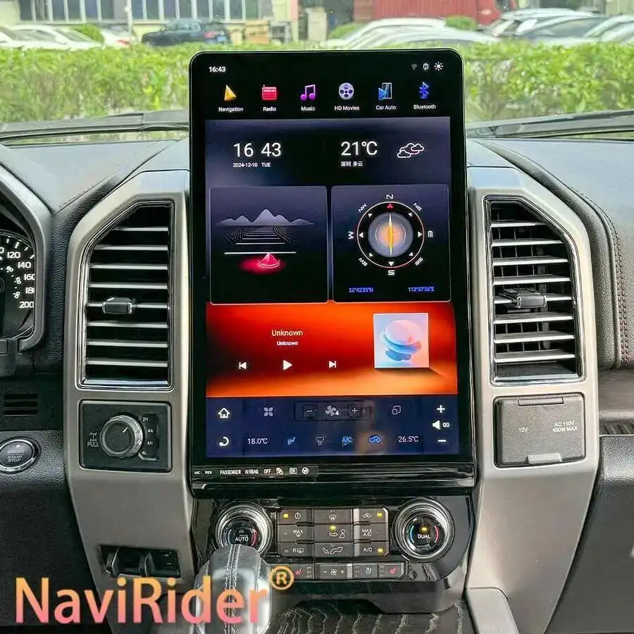 16.8inch For Ford F150 F-150 F250 2015-2021 SYNC 2 SYNC 3 Car Radio Car Multimedia Video P | AUTOKITSHOP