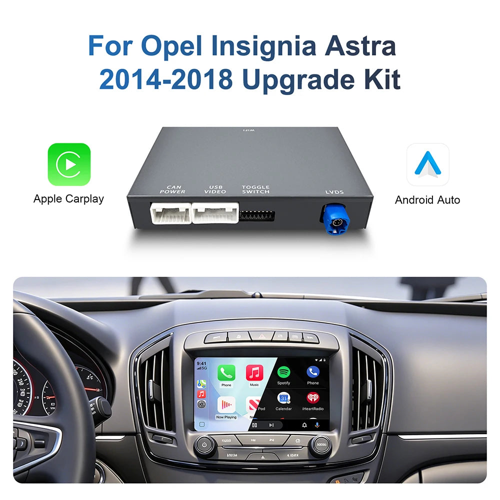 Wireless CarPlay Interface special For Opel Insignia Astra 2014-2018 8 inch screen CarPlay