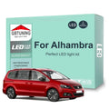 LED Interior Light Kit for Seat Alhambra MK 1 2 I II 7V8 7V9 710 711 2001-2013 - Canbus Dome Map Door Trunk Bulbs | A...