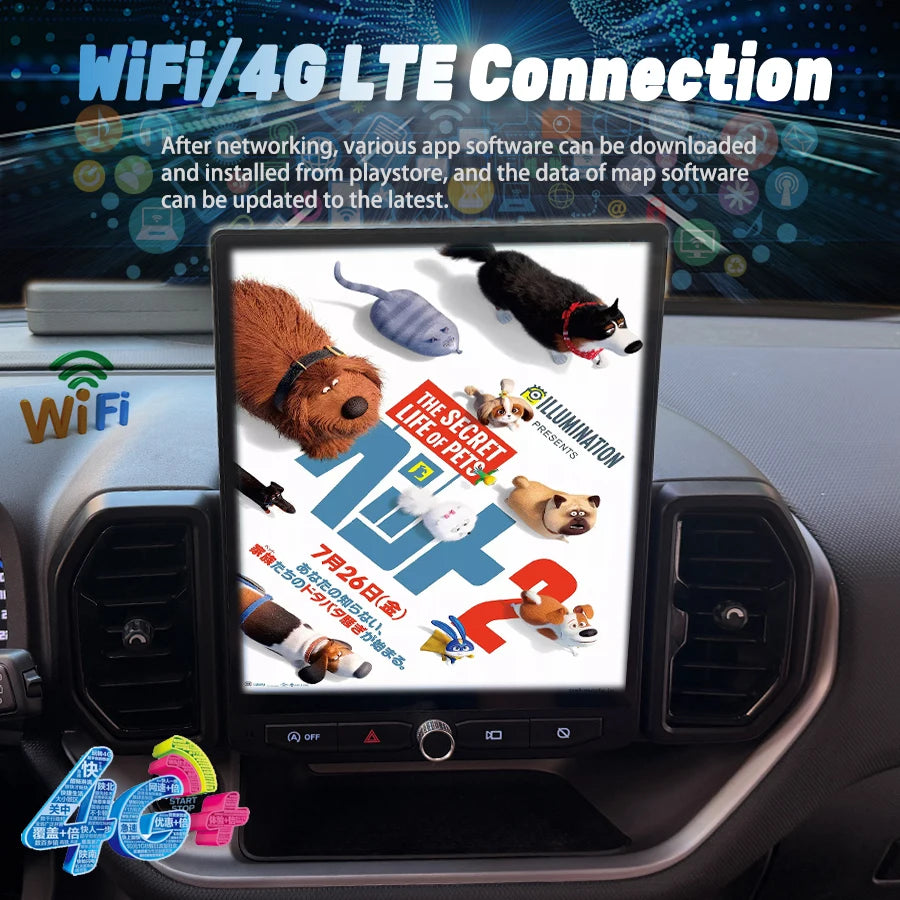 12" Dual System For Ford Bronco Sport 2021 2022 2023 2024 2025 Multimedia Player Navigatio | AUTOKITSHOP