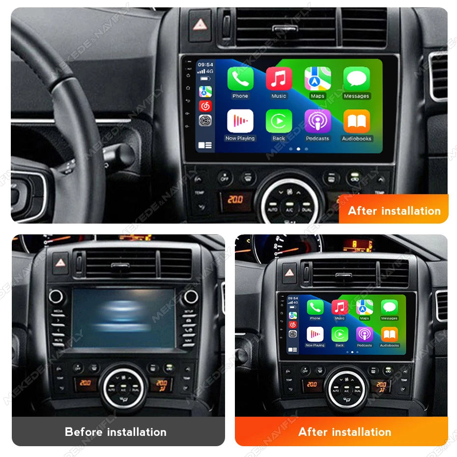 IPS Touch Screen 9inch Car Radio For Toyota Verso R20 2009-2018 Wireless Carplay Android A