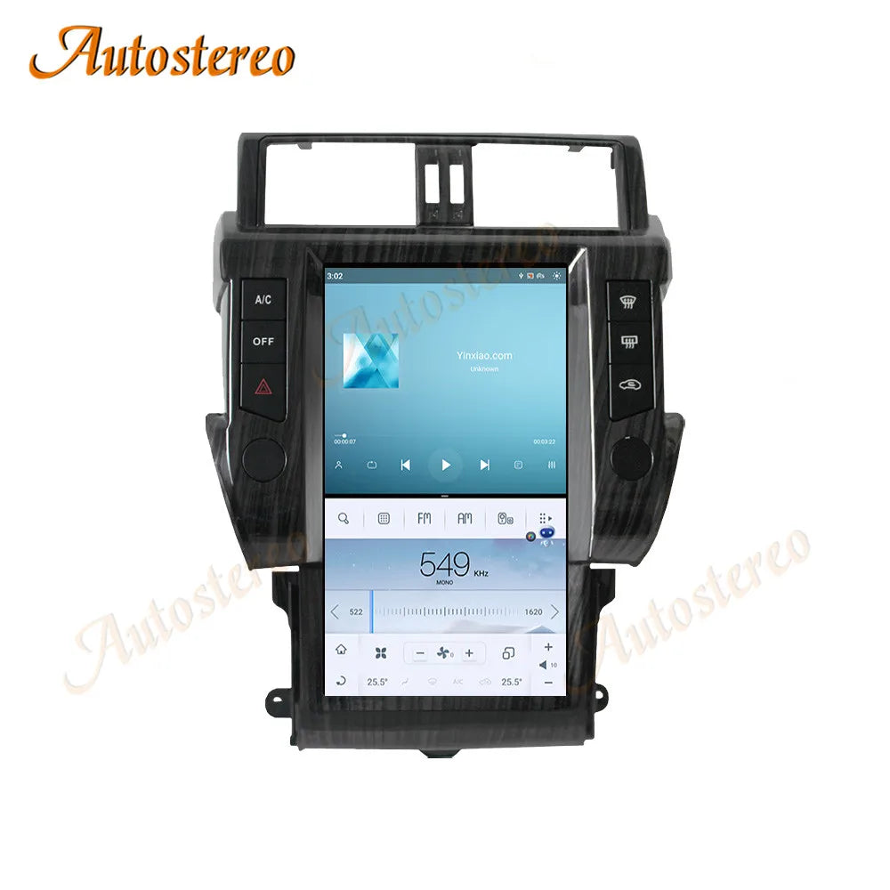 4G SIM Carplay Android 13 Car Multimedia Player GPS Navigation For TOYOTA LAND CRUISER Pra