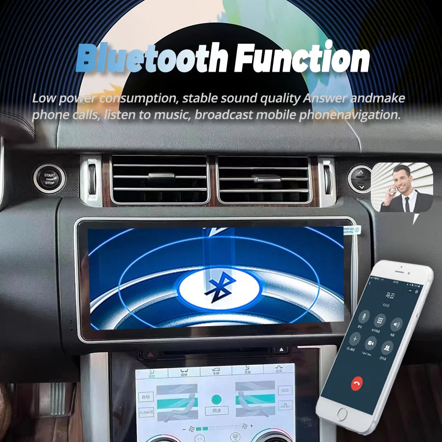 For Land Rover Range Rover Vogue 2012-2019 Android 13 Touch Screen Car GPS Multimedia Vide | AUTOKITSHOP