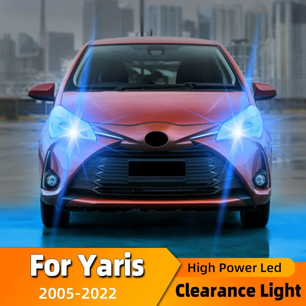 2-Piece LED Interior Light Kit for Toyota Yaris 2005-2022 - Canbus Dome Map Door Trunk Bulbs | AUTOKITSHOP