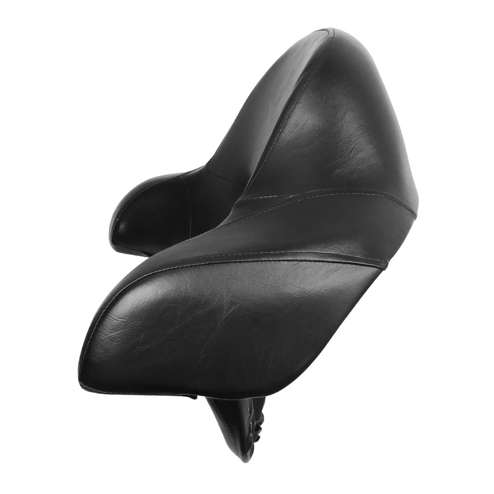 Motorcycle Black Tour Pack Trunk Backrest Pad For Harley Touring Electra Glide Road King 2014-20 - Automotive LED Light