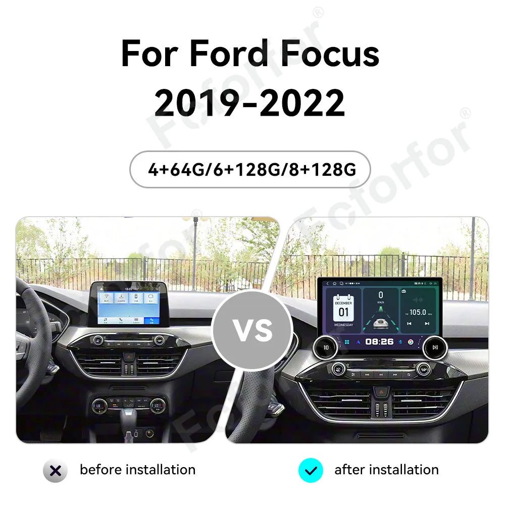 Multimedia HD Touch Screen Car Stereo Android 15 11.5 Inch Wireless CarPlay GPS Navigation