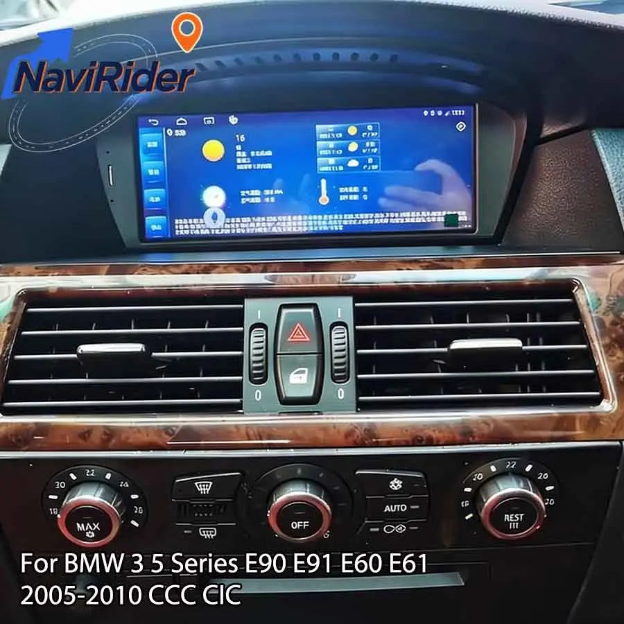 8.8" Gesture Control Screen Android Auto For BMW 3 5 Series E90 E91 E60 E61 2005-2010 CCC