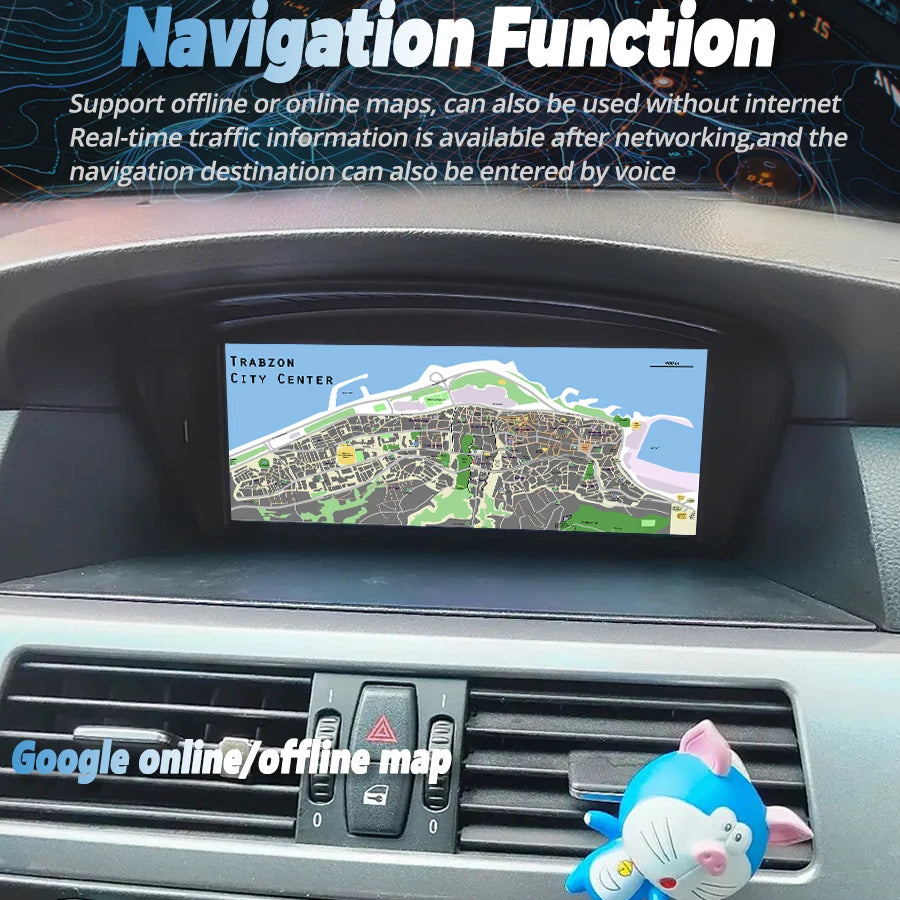 8.8Inch Android 13 For BMW 5 Series E60 2006-2010 CCC System Qled Screen Car Multimedia Vi | AUTOKITSHOP