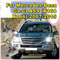 LED Headlights Canbus 1:1 HID Auto Lamp 50000LM Plug&Play For Mercedes Benz GL-CLASS X164