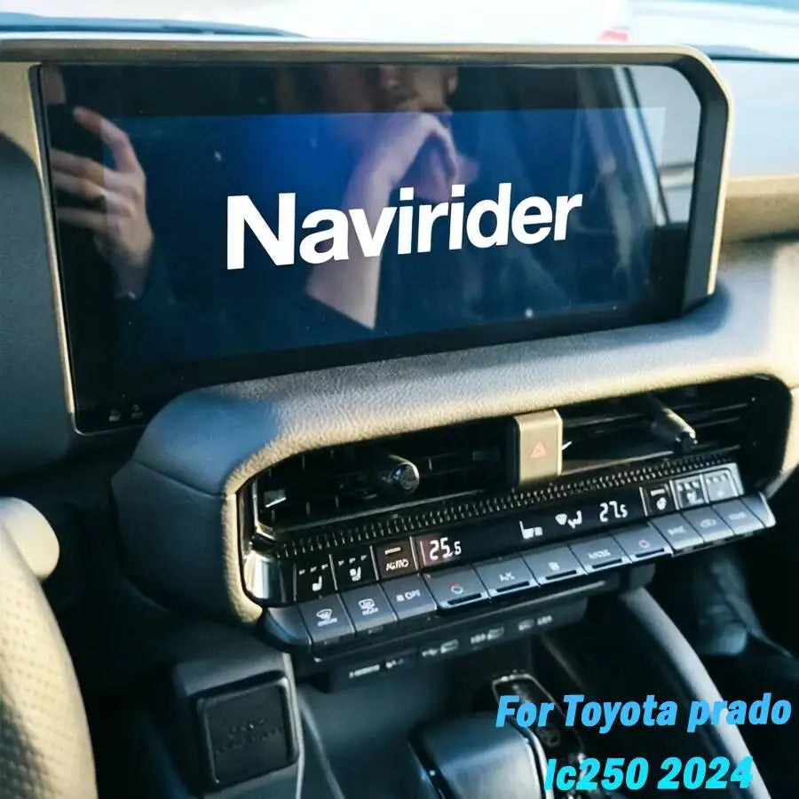12.3" Car Radio for Toyota Prado LC250 2024-2025 GPS Navigation CarPlay Android Auto Multi