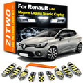 Car Canbus LED Interior Dome Reading Map Light Bulb Kit For Renault Megane Clio Laguna Captur Ka - Canbus LED Car Light