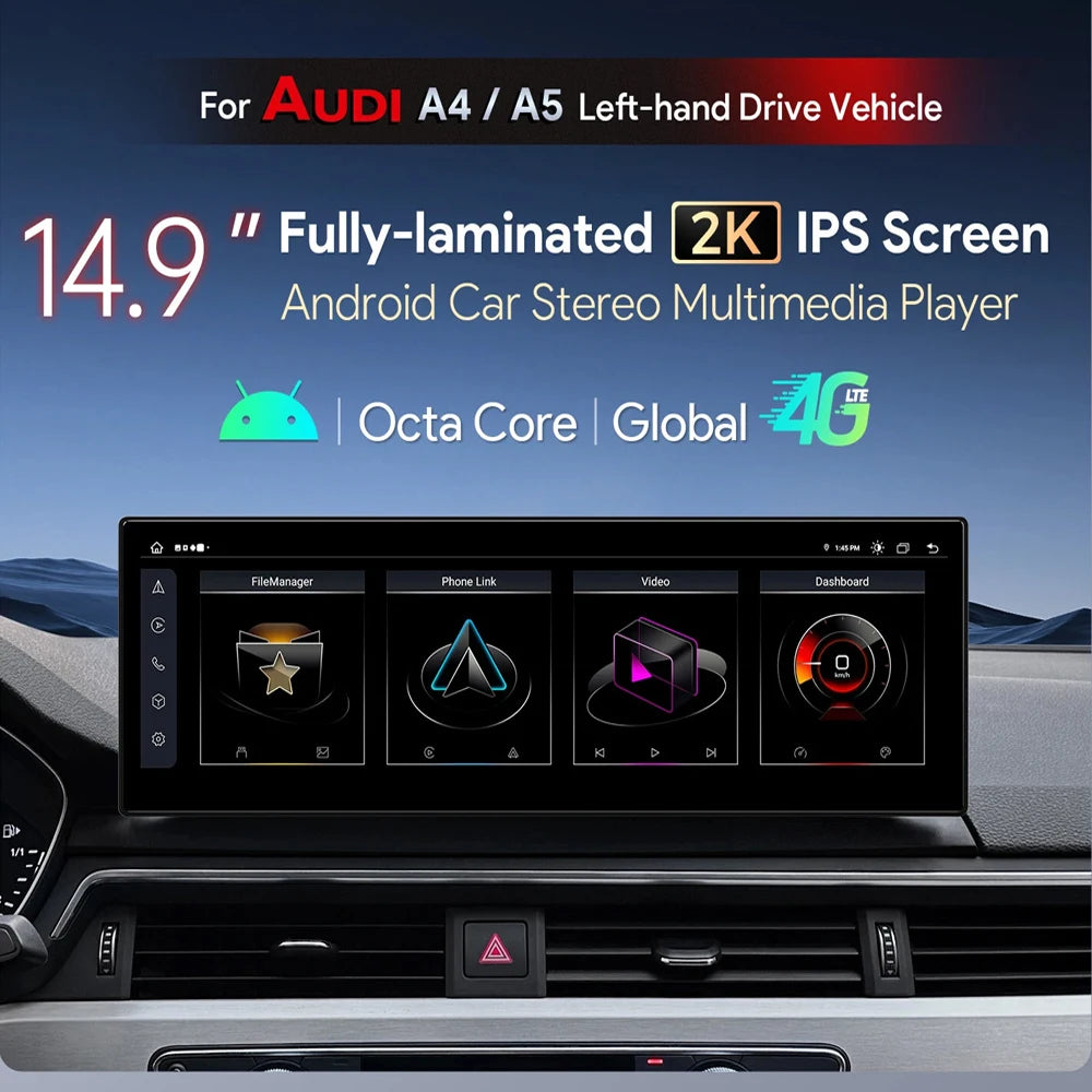 LED Interior Light Kit for Audi A4L A4 B9 2017-2019 - Canbus Error-Free Interior Bulbs